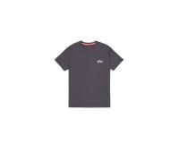 Alpha Industries Signature Backprint T-Shirt for Men Size XS - vintage grey
