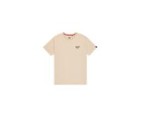 Alpha Industries Signature Camo T-Shirt for Men Size S - organic beige