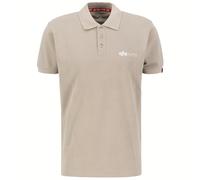 Alpha Industries Small Logo Polo Shirt - Vintage Sand