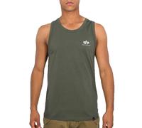 Alpha Industries Small Logo Tank for Men Dark Olive