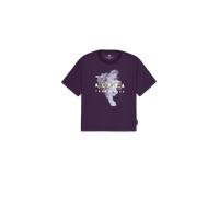 Alpha Industries Smoke Logo T-Shirt for Men Size XL - Plum