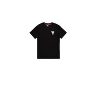 Alpha Industries Spray Print T-Shirt for Men Size 3XL - black/white