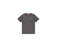 Alpha Industries Spray Print T-Shirt for Men Size XS - vintage grey