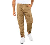 Alpha Industries Squad Mens Casual Trousers Khaki