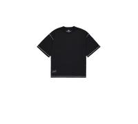 Alpha Industries Studio Bubble Backprint T-Shirt for Men Size 3XL - black