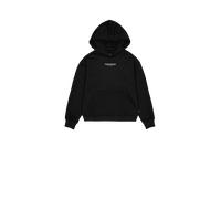 Alpha Industries Studio Edition Backprint Hoodie Women for Women Size L - black