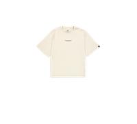 Alpha Industries Studio Edition Backprint T-Shirt for Men Size L - vintage white