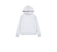 Alpha Industries Studio Edition Hoodie for Men Size 3XL - pastel grey melange