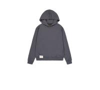 Alpha Industries Studio Edition Hoodie for Men Size L - vintage grey