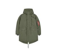 Alpha Industries Studio M-51 Fishtail Backprint (2in1) Field Jacket Field Jackets for Men Size M - mud olive
