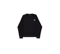 Alpha Industries Studio Waffle Sweatshirt for Men Size S - black