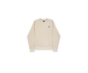 Alpha Industries Studio Waffle Sweatshirt for Men Size XL - organic beige