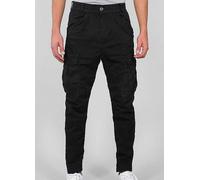 Alpha Industries Tapered Fit Cargo Trousers Black