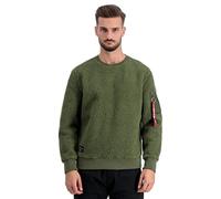 ALPHA INDUSTRIES Teddy Sweater Dress, SAGE/Green, XX-Large
