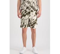 Alpha Industries Tie Dye Short for Men Size S - dark olive