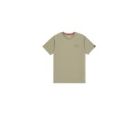 Alpha Industries Tonal Logo Print T-Shirt for Men Size 2XL - olive