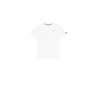 Alpha Industries Tonal Logo Print T-Shirt for Men Size 3XL - white