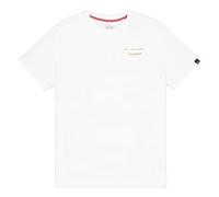 Alpha Industries Tonal Logo Print T-shirt - White