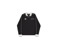 Alpha Industries Track Tricot Long Sleeve Polo Black 2XL Men