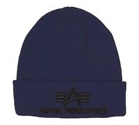 Alpha Industries Unisex Alpha Industries 3D Beanie Knitted Acrylic Hat for Men Beanie Hat