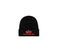 Alpha Industries Unisex Alpha Industries 3D Beanie Knitted Acrylic Hat for Men Beanie Hat