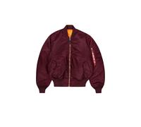 Alpha Industries MA-1 Heritage Bomber Jacket for Men Size M - dark cherry
