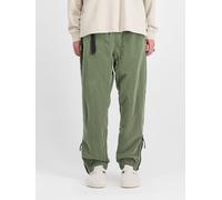 Alpha Industries UV Zip Pant Pants for Men Size L - sage-green