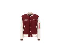 Alpha Industries Varsity Air Force Jacket Jackets for Men Size XL - burgundy