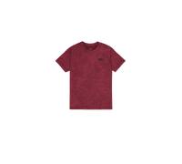 Alpha Industries Vintage Backprint T-Shirt for Men Size S - dark cherry