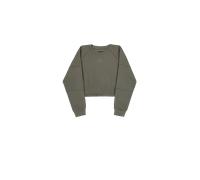 Alpha Industries Waisted Sweatshirt Women for Women Size L - dark olive