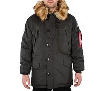 Alpha Industries Polar Winter Jacket Winter Jackets for Men Size M - black olive