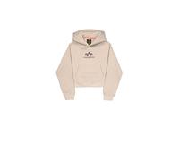 Alpha Industries Women's Basic PP Hoodie, Organic Beige, XXS