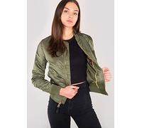 Alpha Industries MA-1 VF LW Bomber Jacket for Ladies Sage-Green/Gold