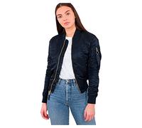 ALPHA INDUSTRIES Women's MA-1 VF LW Wmn Jacket, rep Blue/Gold, M