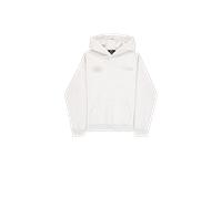 Alpha Industries World Logo Backprint Hoodie for Men Size XL - pastel grey melange