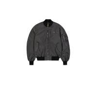 Alpha Industries World Logo MA-1 Bomber Jacket for Men Size S - vintage grey