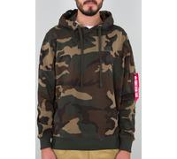 Alpha Industries X-Fit Camo Hoodie, multicolored, size M for Men