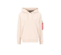 Alpha Industries X-Fit Hoodie for Men Size S - pale peach