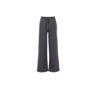 Alpha Industries X-Fit Label Wide Women Jogger Pants for Women Size L - vintage grey