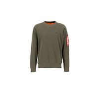 Alpha Industries X-Fit Sweatshirt for Men Size L - dark green