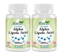 Alpha Lipoic Acid 1500mg, Liposomal High Absorption ALA Supplement, 4-in-1 Formula with Acetyl-L-Carnitine, Ubiquinol & Vitamin E, Powerful Energy Support, 120 Softgels
