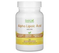 Alpha Lipoic Acid, 600 mg, 60 Veggie Capsules, Super Nutrition