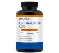 Alpha Lipoic Acid 600mg, Helps Support Glucose Metabolism and Regenerate Antioxidants Non-GMO - Gluten Free - Soy Free - 60 Count