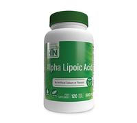 Alpha Lipoic Acid (ALA) 600mg Vegecaps | Vegan Certified | Non GMO and Hypoallergenic | Universal Antioxidant | Supports Healthy Glucose Metabolism | by Health Thru Nutrition (Pack of 120)