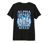 Alpha Male Alien Doctors Funny Meme Sci Fi Men Boys Premium T-Shirt