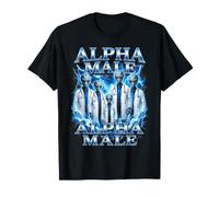 Alpha Male Alien Doctors Funny Meme Sci Fi Men Boys T-Shirt