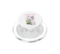 Alpha Male Funny Cat Boba Tea PopSockets PopGrip for MagSafe
