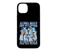 Alpha Male Kitten Funny Cat Doctor Meme Men Boys Case for iPhone 14 Plus