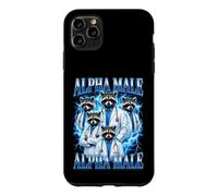 Alpha Male Raccoon Doctor Meme Men Boys Case for iPhone 11 Pro Max