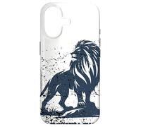 Alpha Men Women Kids Lion Lover Silhouette Animal King Roar Case for iPhone 17